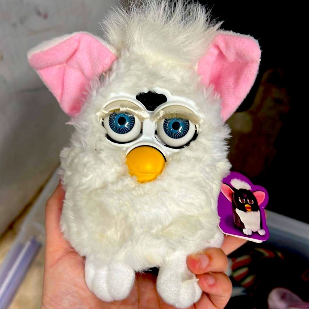 1998 white furby